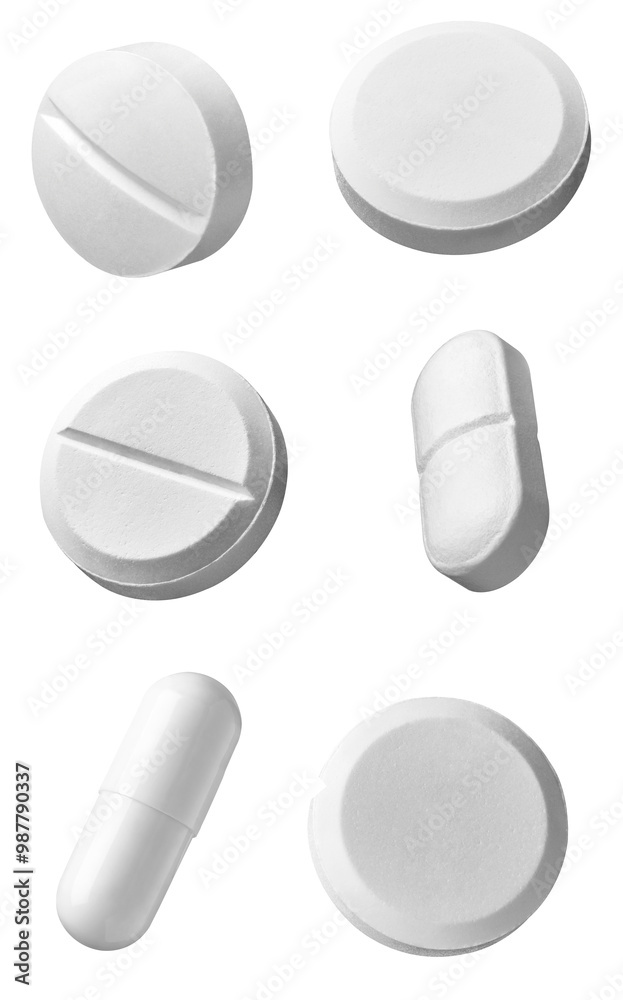 white pill medical drug medication white pill medical drug medication