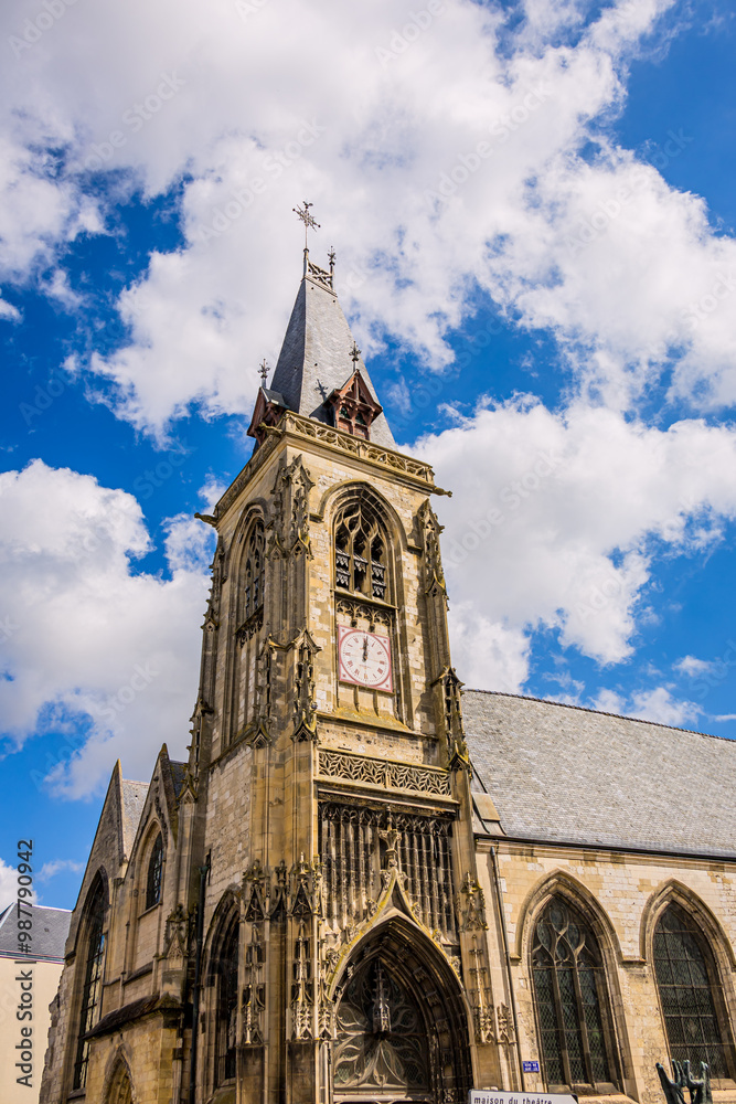 Obraz premium L'église Saint-Leu d'Amiens