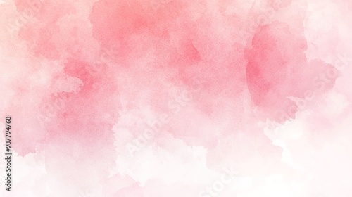 Soft pink hues blend beautifully in this gradient watercolor backdrop, exuding a feminine charm. Its simplicity and delicate color palette make it perfect for a summery desktop