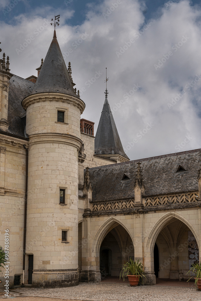 France - Amboise - The royal castle of Amboise France - Amboise - The royal castle of Amboise