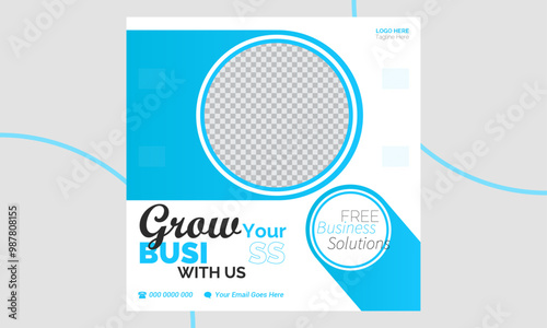 Creative business social media post design