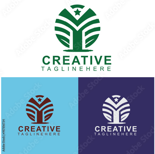 logo for company, Creative latter logo, creative Design