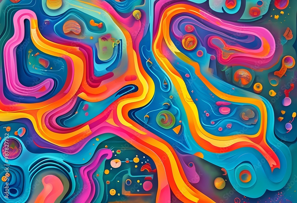 Fototapeta premium galactic spirals