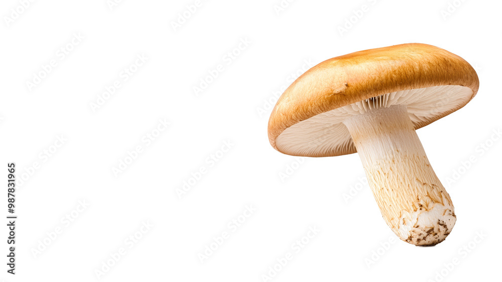 mushroom isolated on white