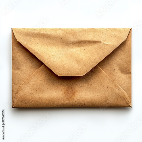 Front Of Envelope Isolated