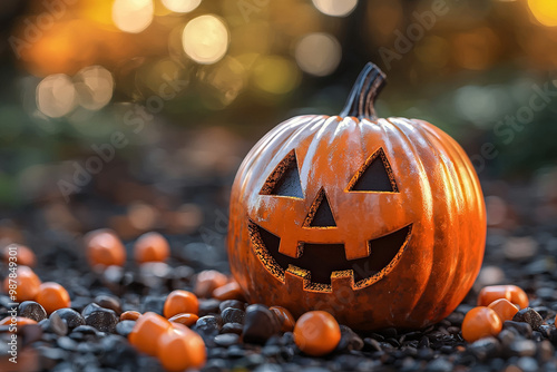 Halloween Candy Background