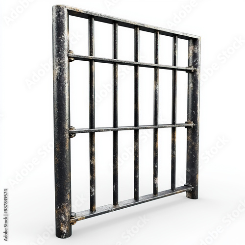 Jail Bars Isolated