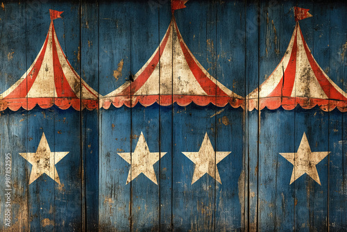 Vintage Circus Background