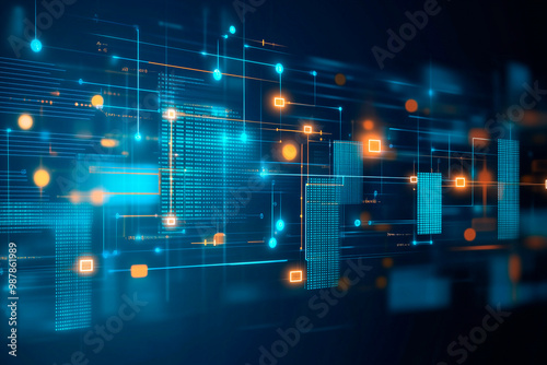 Abstract Network and Data Flow Visualization