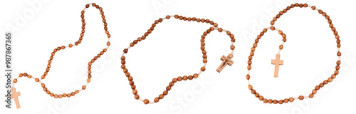 rosario, rosari su sfondo trasparente, PNG
