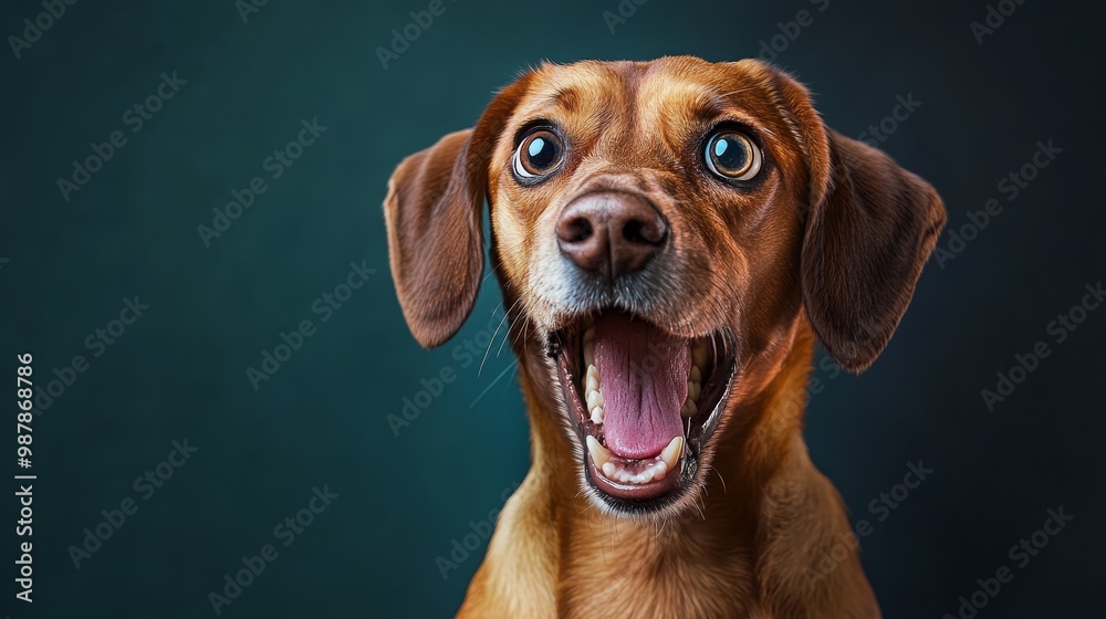 Shocked surprised dog wallpaper background Shocked surprised dog wallpaper background
