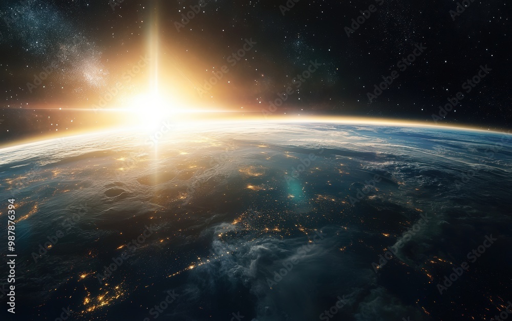 Fototapeta premium Beautiful space stock photo 