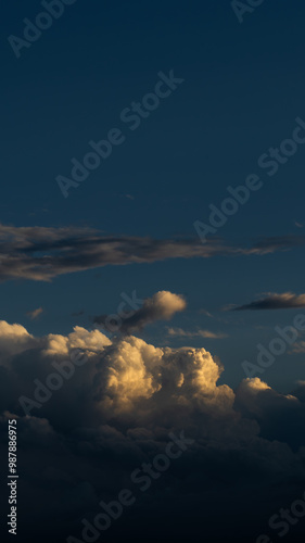 clouds in the sky