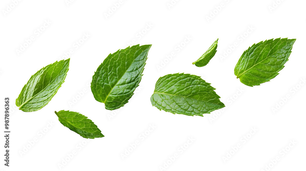 green leaves isolated on white background green leaves isolated on white background