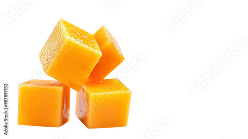 pieces of cheese