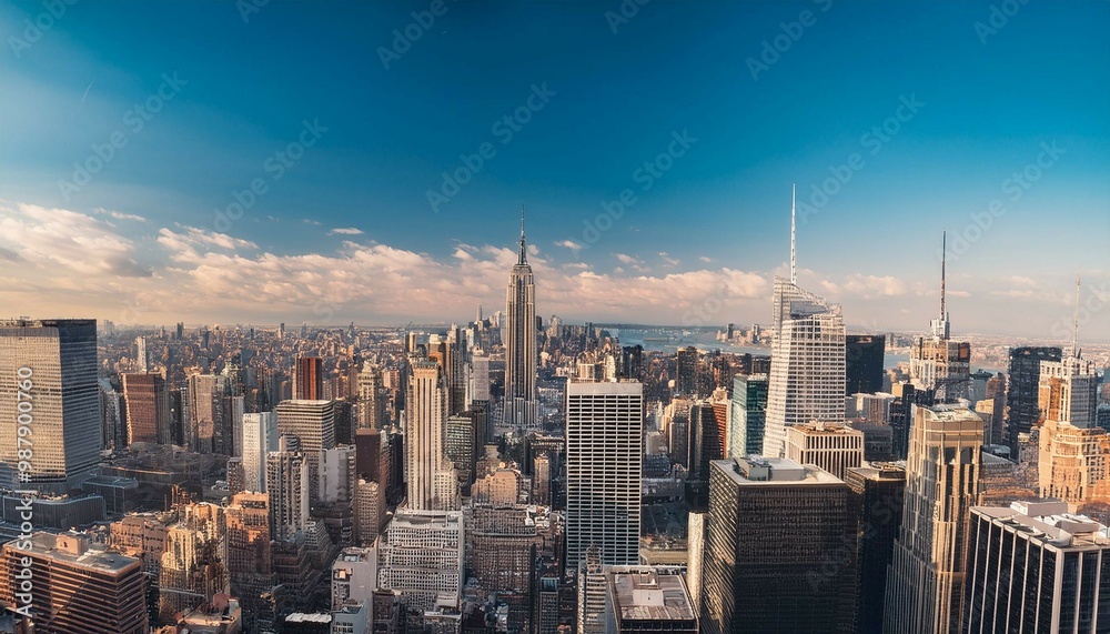 Fototapeta premium city skyline