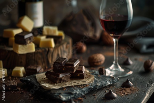 Perfect Pairing: Wine and Chocolate Temptation