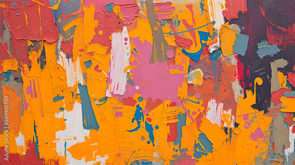 Fototapeta premium colored paint stroke texture background