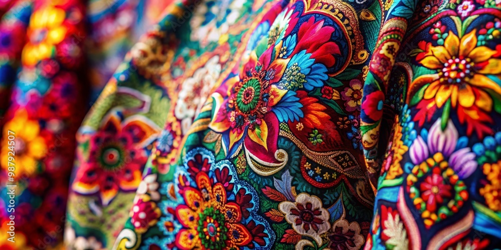 Vibrant Textile Printing Patterns on Fabric with Rich Colors and Intricate Designs for Creativity Vibrant Textile Printing Patterns on Fabric with Rich Colors and Intricate Designs for Creativity