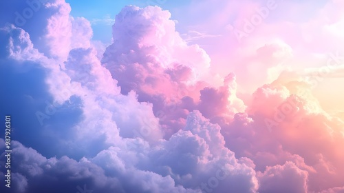 Beautifully detailed anime-style clouds featured in realistic high-resolution imagery