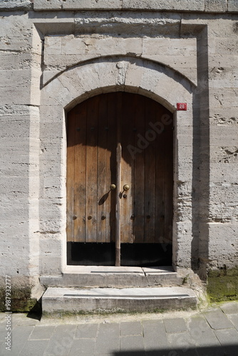 historical doors, wooden doors, istanbul streets