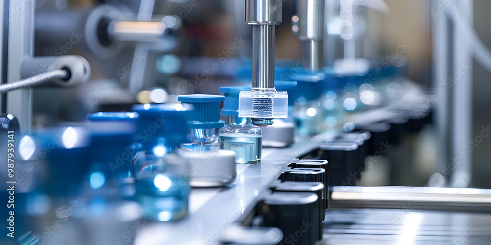Pharmaceutical Production Line with Glass Vials, Automated Medicine Manufacturing Process
Pharmaceutical Production Line with Glass Vials, Automated Medicine Manufacturing Process