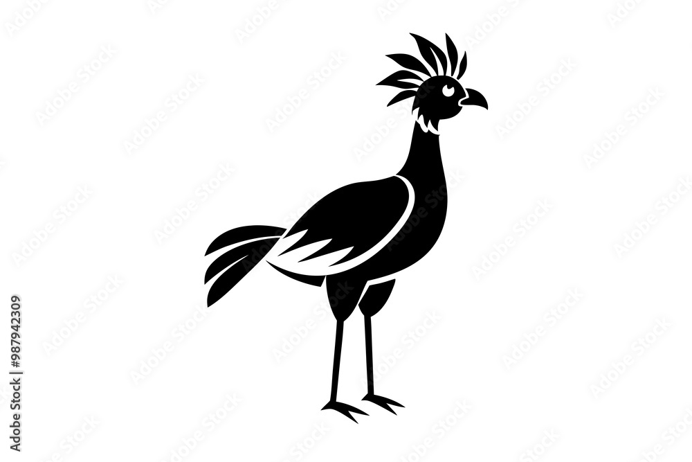 Fototapeta premium stork with baby