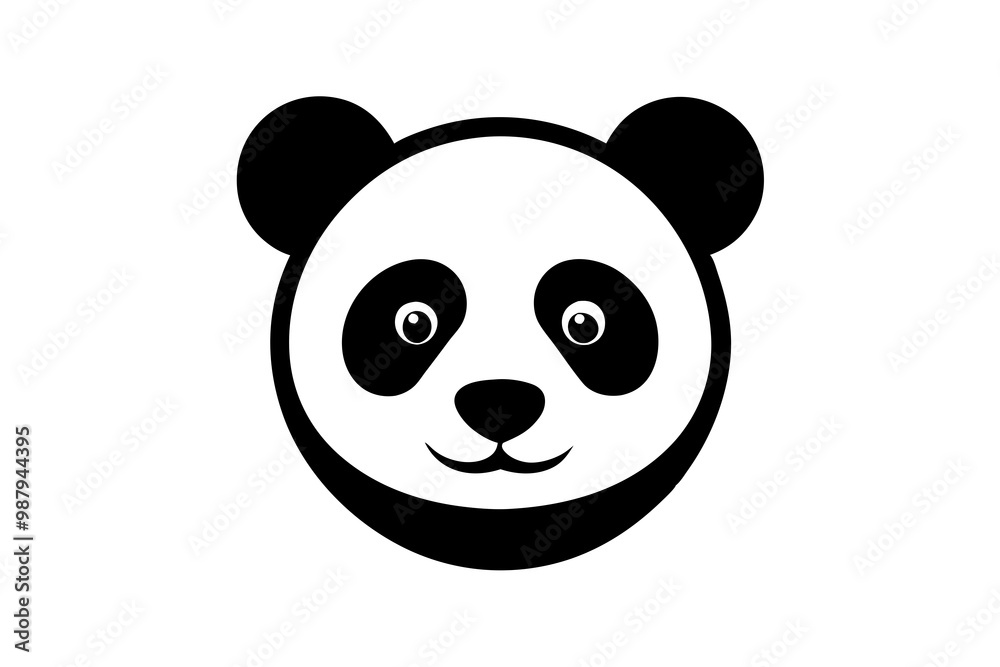 Fototapeta premium panda bear cartoon