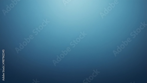 Abstract illustration of a textured solid blank wall with blue gradient color transitioning from light blue to dark blue