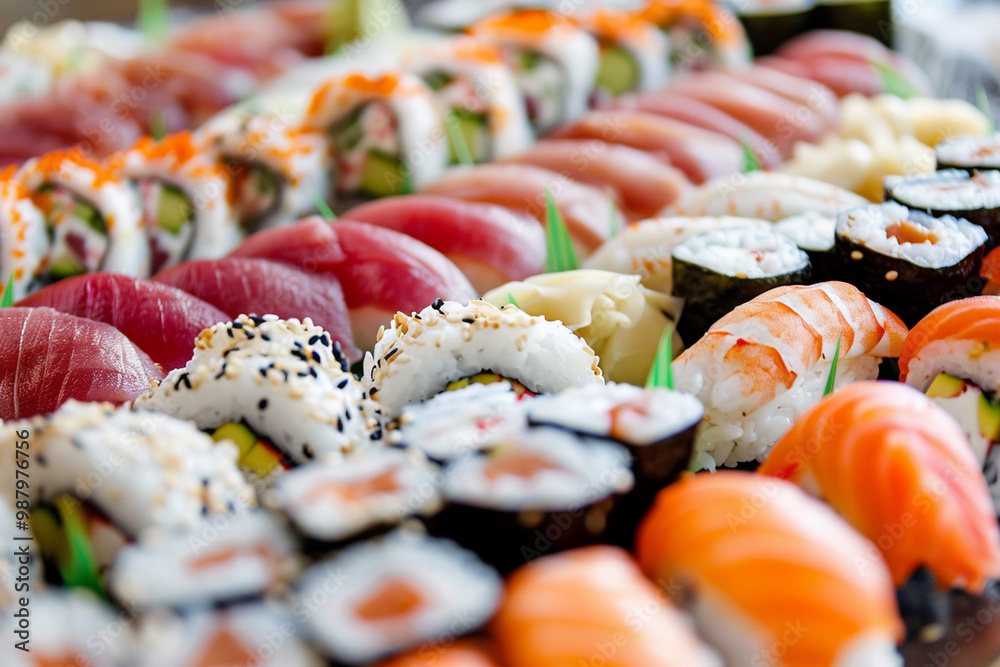 Sushi Assortment – perfect for sushi lovers and vibrant culinary experiences Sushi Assortment – perfect for sushi lovers and vibrant culinary experiences