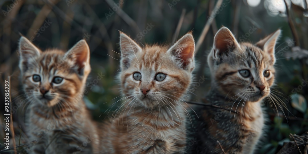 Kittens of the Domestic Cat Species Kittens of the Domestic Cat Species