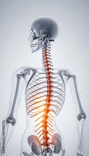 red pain spine human visualising colours orange  red orange colours health medicals anatomy spinal column injury skeleton chiropractic nerve vertebra health care body pain x-ray human spine bone