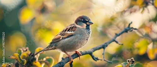 Nature wildlife image of bird. Stock photo image of majestic bird in the wild.