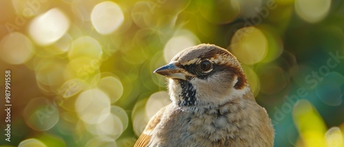 Nature wildlife image of bird. Stock photo image of majestic bird in the wild.
