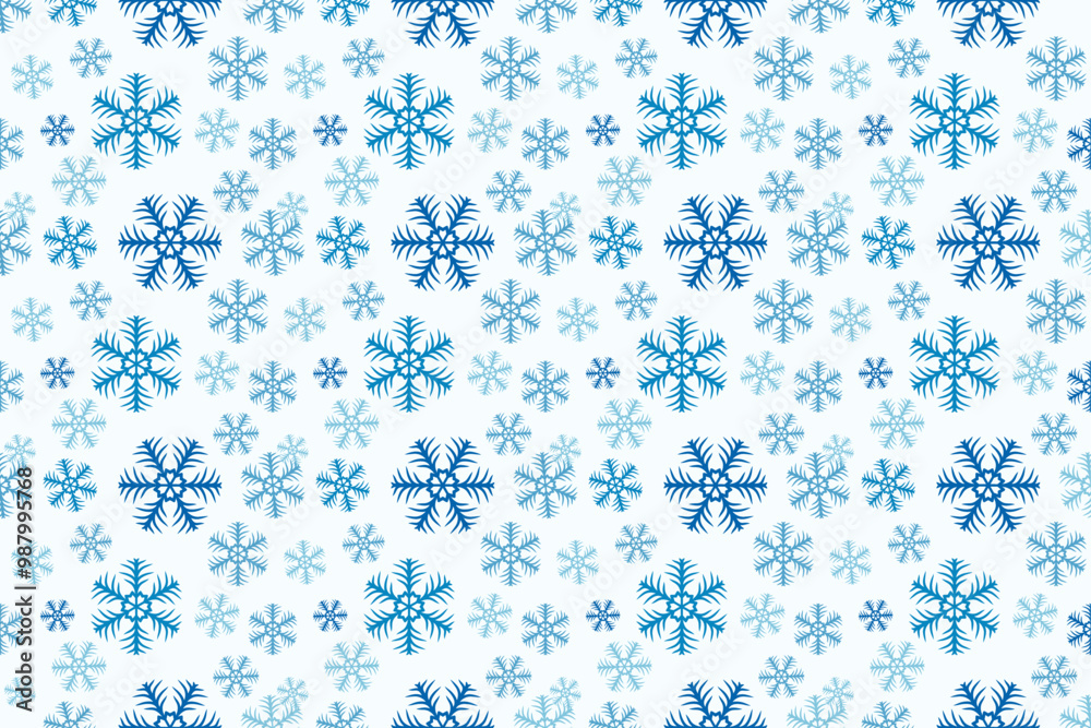Seamless snowflake pattern. Decorate your winter with the best choice of designs. Seamless snowflake pattern. Decorate your winter with the best choice of designs.