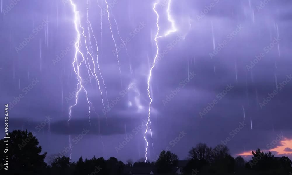 Powerful Storm Lightning Powerful Storm Lightning
