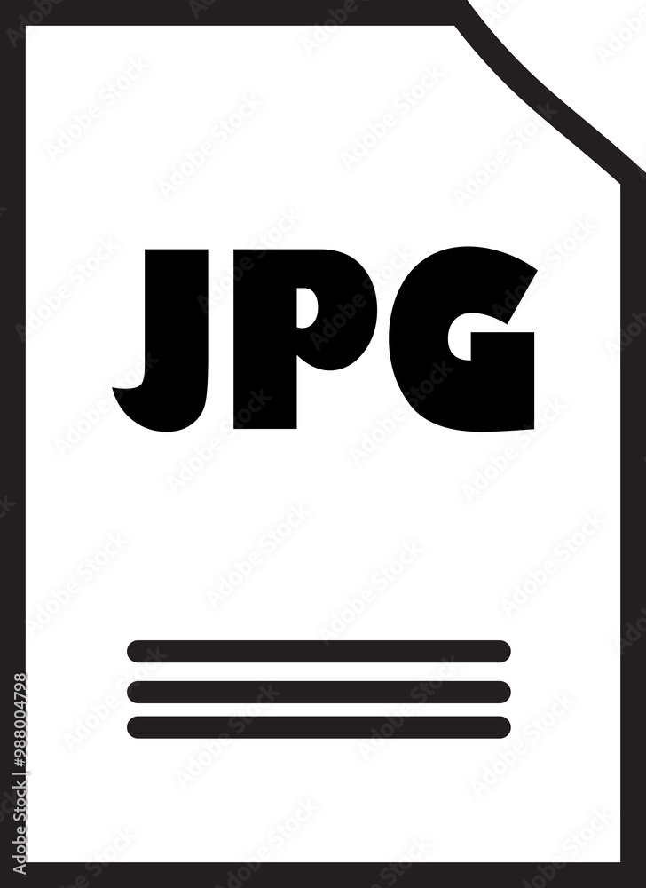 JPG File Icon: A clean, bold JPG file icon design. Perfect for websites, presentations, and software interfaces. JPG File Icon: A clean, bold JPG file icon design. Perfect for websites, presentations, and software interfaces.