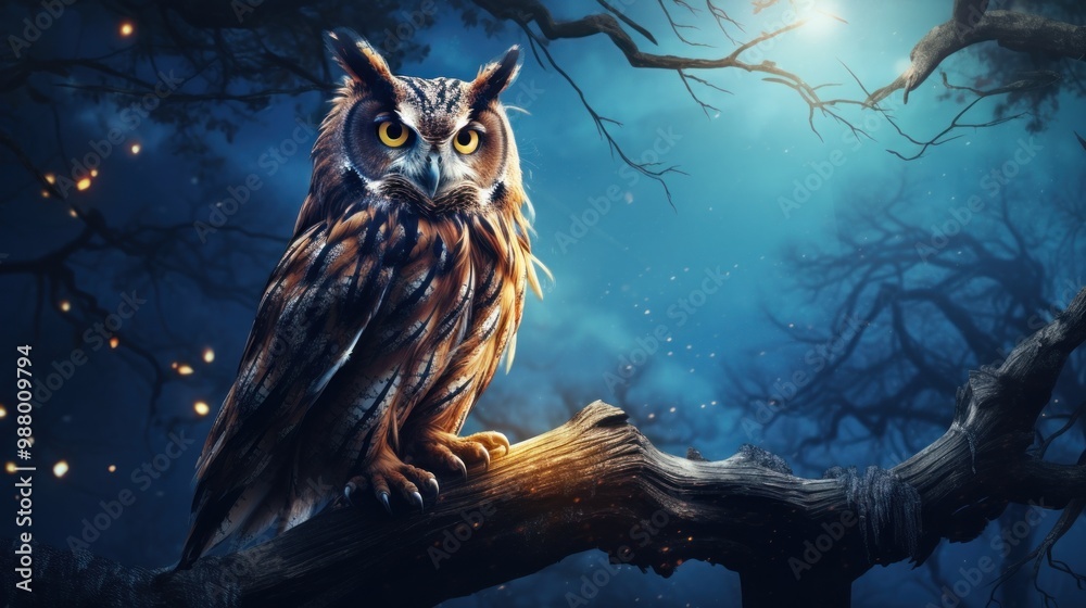 A Wise Owl in a Dark Forest A Wise Owl in a Dark Forest