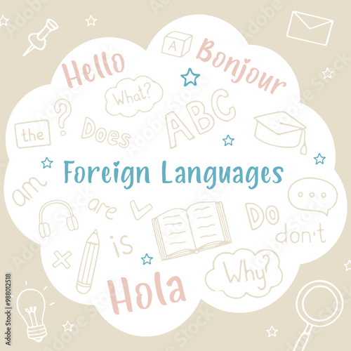 foreign languages banner education 