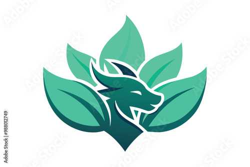 Motif logo is a stylized blend of a mint leaf C.eps