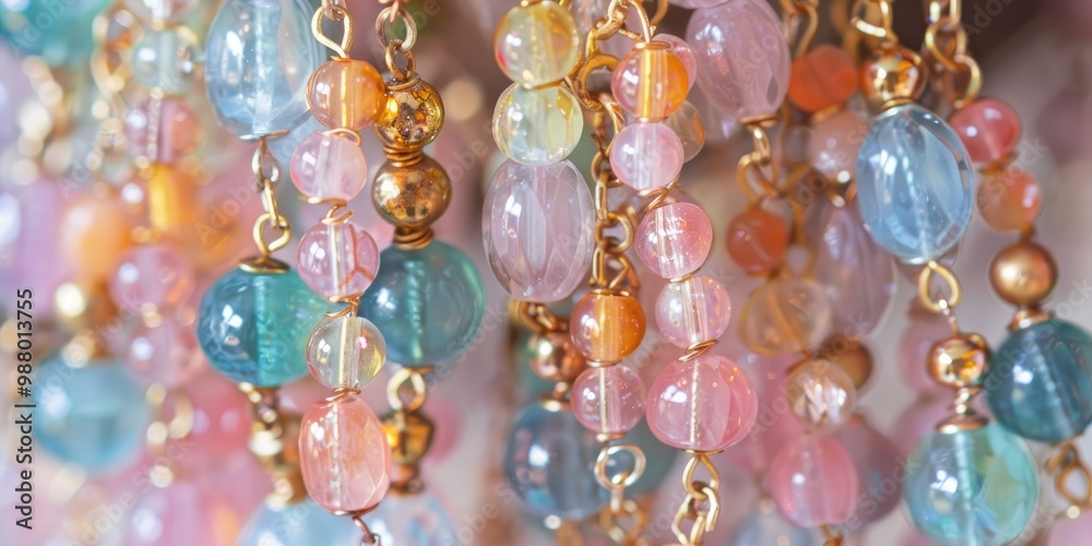 Retro costume jewelry fashion ornaments with dangling bead earrings Retro costume jewelry fashion ornaments with dangling bead earrings