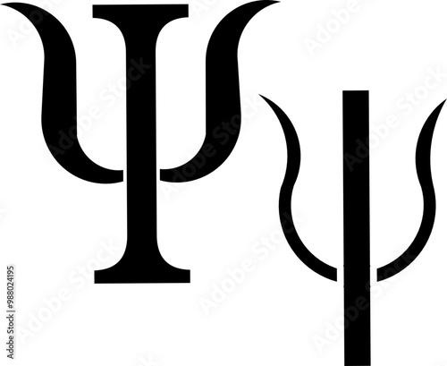 Psi Greek Letter Symbol – Psychology and Quantum Physics