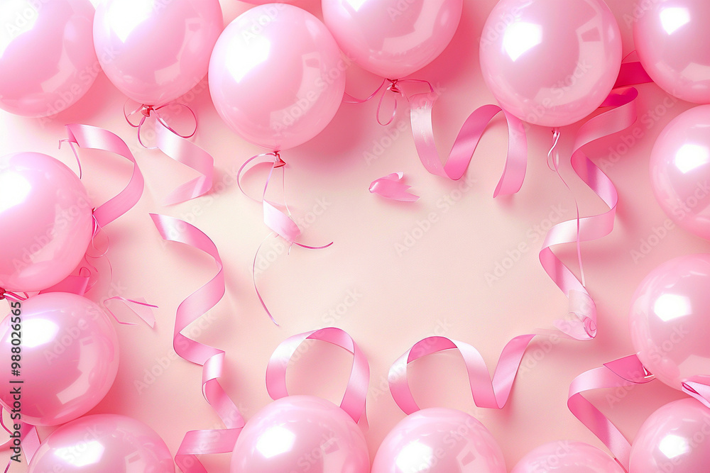 pink balloons background pink balloons background