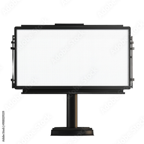 Blank Billboard for Outdoor Advertising Poster photo