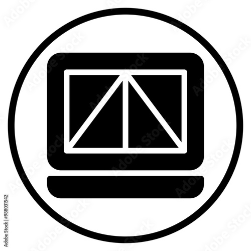 sandwich Maker glyph icon