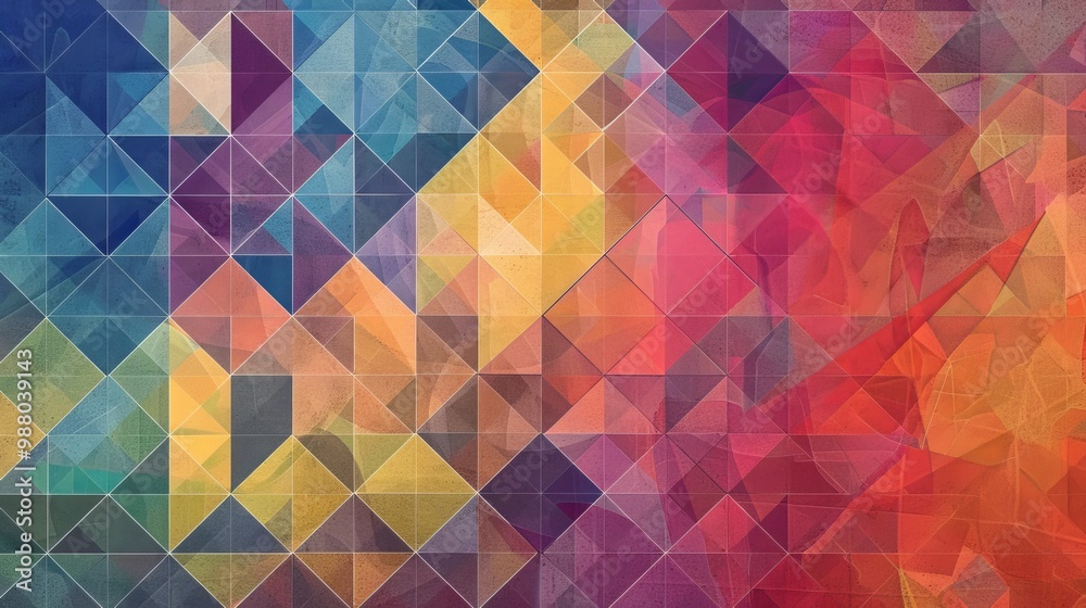 Geometric background Geometric background