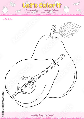 Lets color it Pear