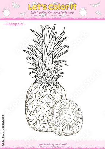 Lets color it Pineapple
