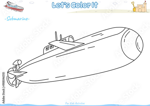 Lets color it Submarine