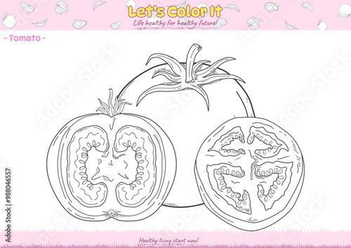 Lets color it Tomato